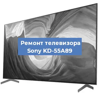 Замена светодиодной подсветки на телевизоре Sony KD-55A89 в Москве